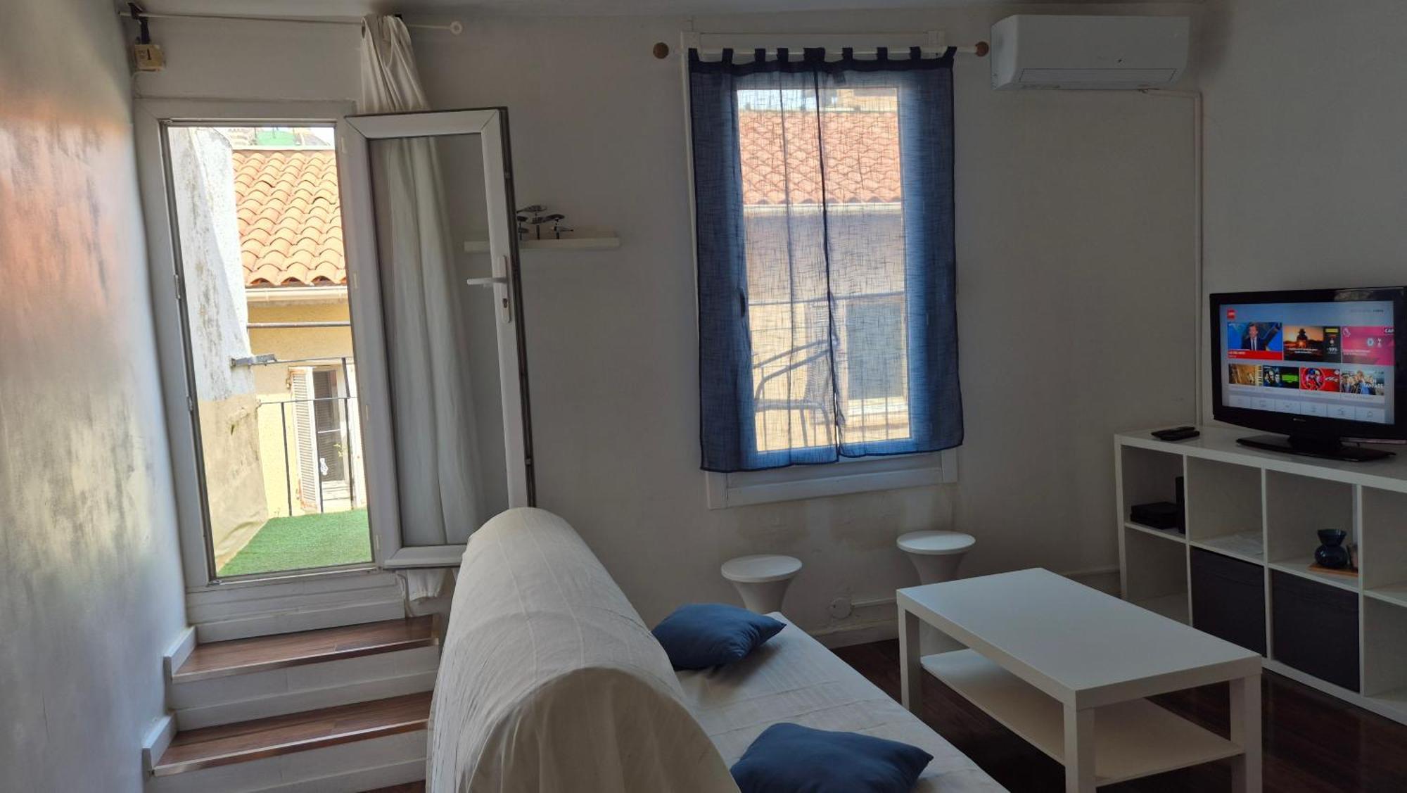 マルセイユAu Coeur Du Panier Avec Terrasse 2 A 4 Personnes Climatisationアパートメント エクステリア 写真